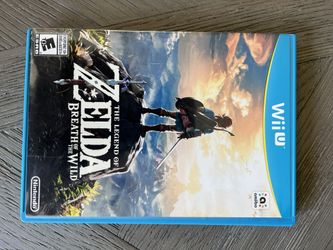 Zelda Breath Of The Wilds Wii U Game