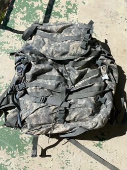 Military ACU Digital Camo MOLLE Rucksack
