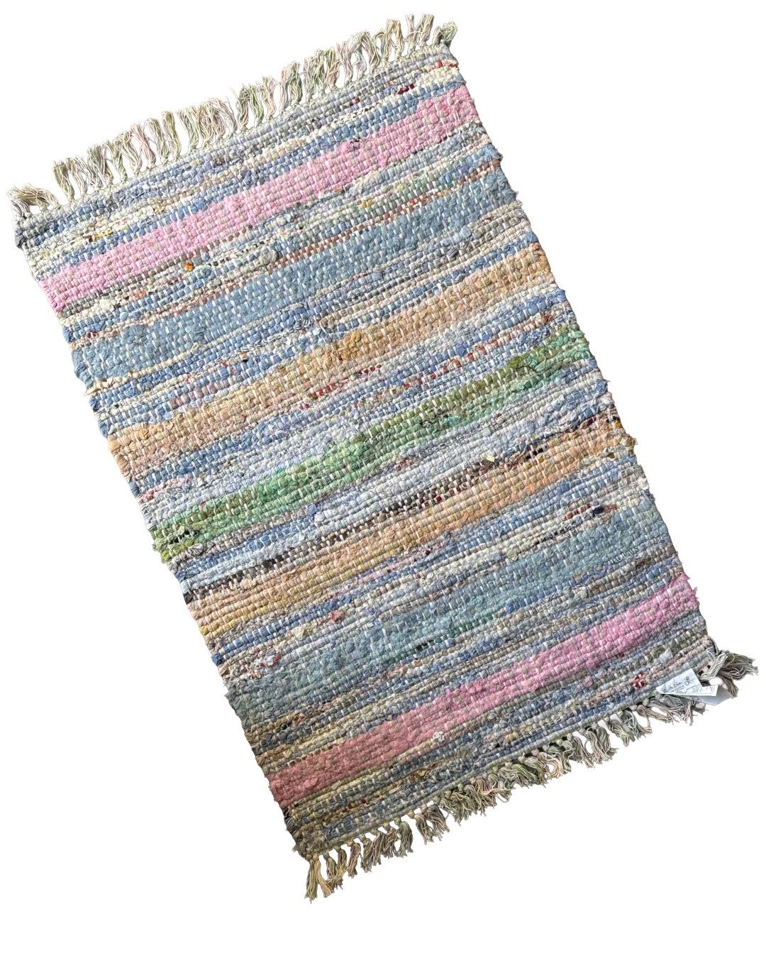 Vintage 95% Cotton Chindi Park B Smith Rug 30”x48”