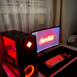 OMEN GAMING PC (includes monitor, controller, keyboard and mouse)