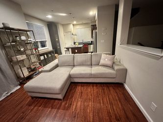 Scandinavian Design Brand Grey Sofa