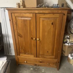 Wood Dresser 
