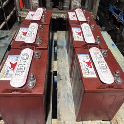 Trojan 8 Volt Golfcart Batteries 