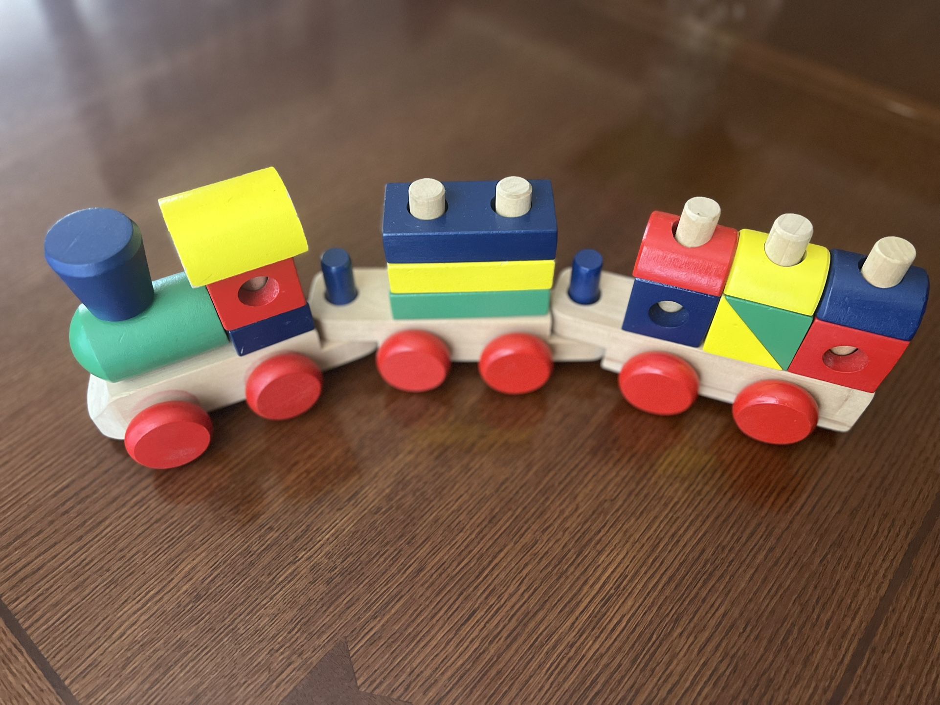 Melissa & Doug Wooden Puzzle Train