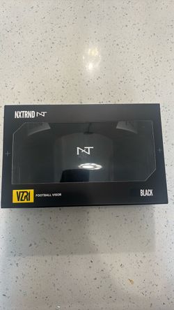 NXTRND Black football helmet visor