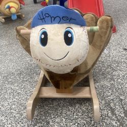 Homer Baseball Rocker for Toddlers