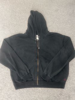 BDG Black Zip-Up Hoodie