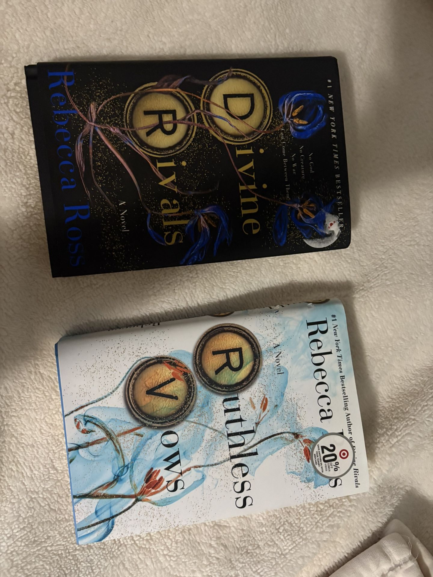Divine Rivals, Ruthless Vows (Hardcover Series By Rebecca Ross)