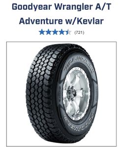 275/55 R20 AT Wrangler Tire (single) 