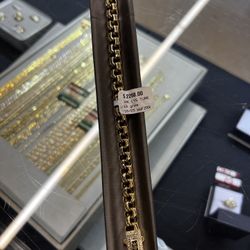 14k Chino Link Bracelet 