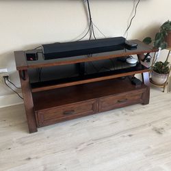 Tv stand With Standing Tv mount 