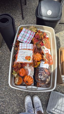 Fall decorations