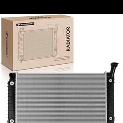 A-Premium Engine Coolant Radiator with Transmission Engine Oil Cooler