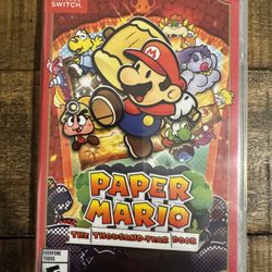 Brand New Paper Mario Nintendo Switch
