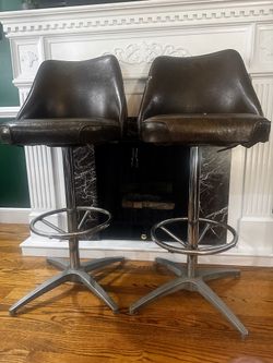 $150 OBO - Vintage Leather Stool Set