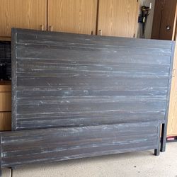 Wood Head And Foot Board