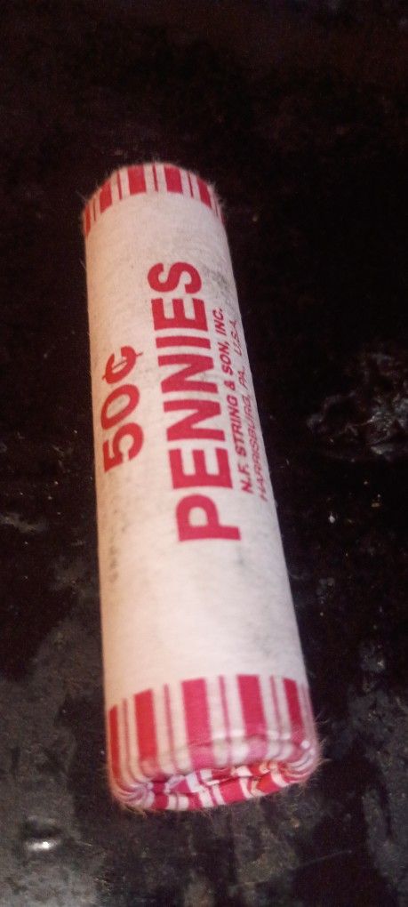 2025 D Penny - (3 Rolls) Uncirculated