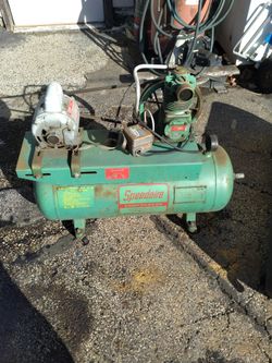Speedaire Compressor Single Stage Works Well Dayton Motor
