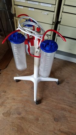 Hospital suction collection unit new clean