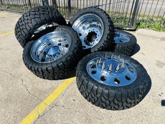 brand new wheels and tires