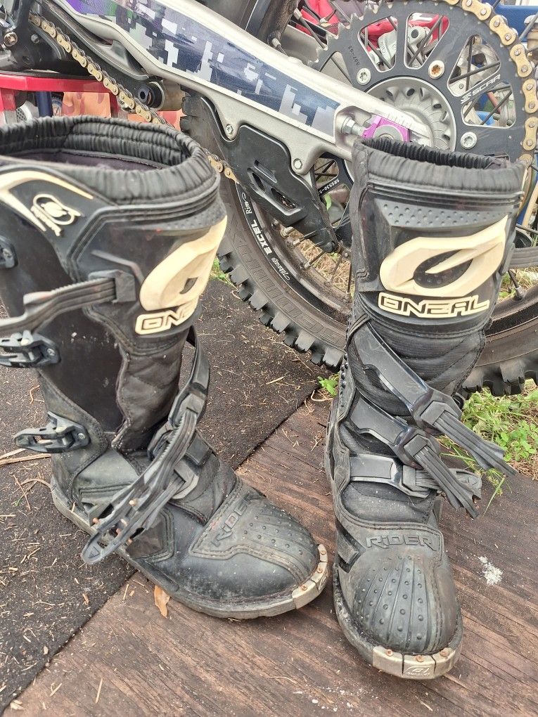 Mens O'Neal Motocross Boots Size 10
