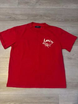 AMIRI RED SHIRT SIZE SMALL