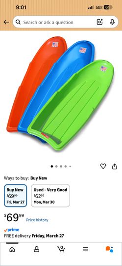Snow sleds