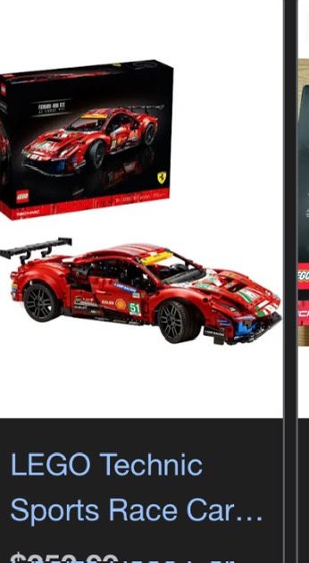 Ferrari Porsche Legos