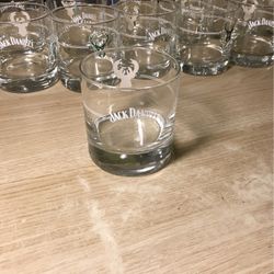 Official Jack Daniels Milwaukee Bucks Glasses,