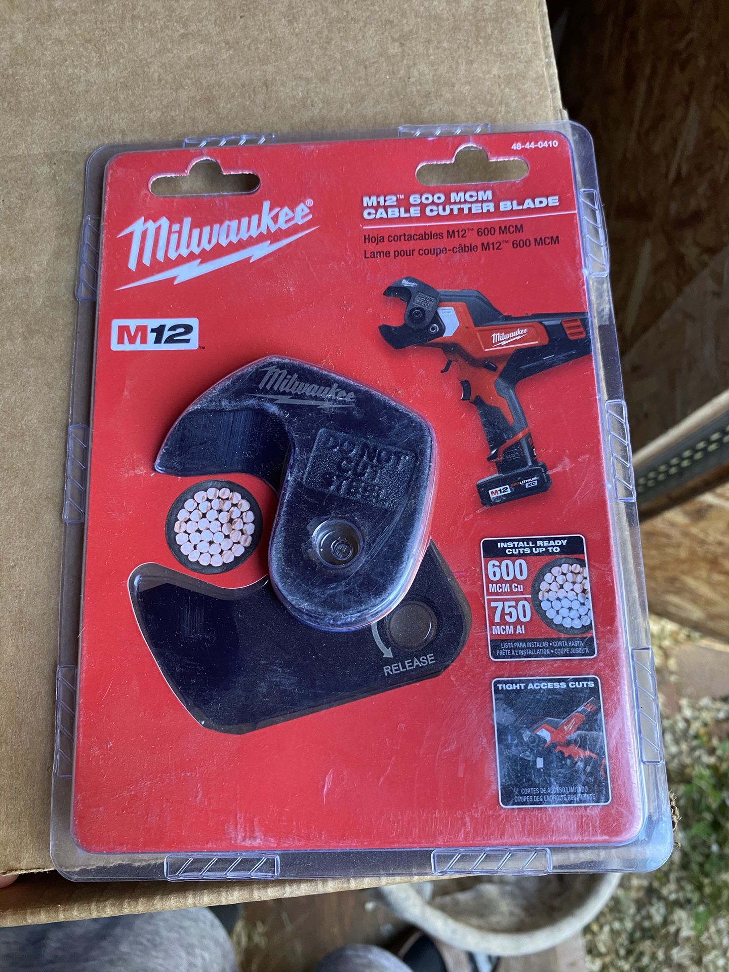 Milwaukee M12 Cable Cutter Blade