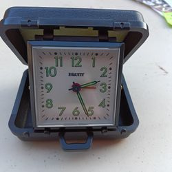Equity Desk Top Travel Clock 
