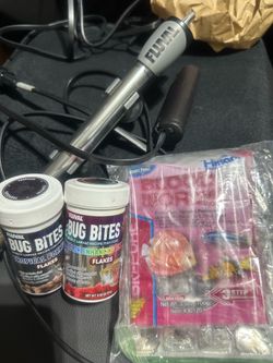 Fish heater and food
