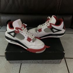 Jordan 4s Fire Red
