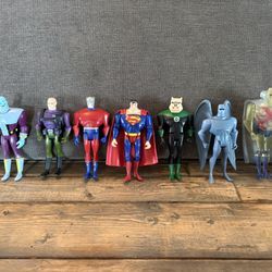 Justice League Unlimited Figures Lot 