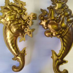 MCM Mid Century Syroco Sconce Wall Hanging