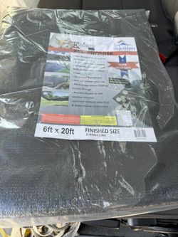 6x20 Mesh Tarp 