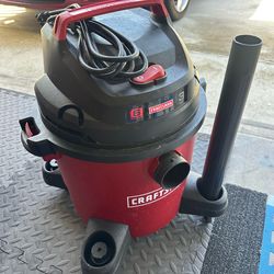 Craftsman cord 6gal wet dry vacuum like new