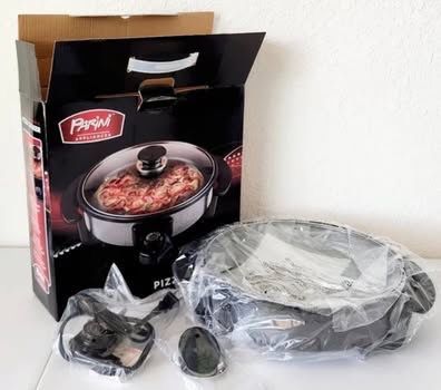 NEW! Parini 12” Non-Stick Electric Pizza Cooker
