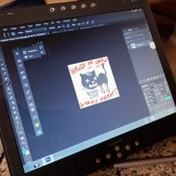 Wacom Penabled 15inch drawing tablet. Connects to computer Or Laptop. Write, Draw, Annotate in any application you have. 🔥 🔥 🔥