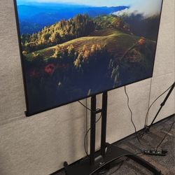Brand New Mobile TV Cart Stand for 32–60” Flat Screens – Adjustable Rolling Display (6 available)