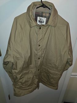 Vintage Woolrich USA Made Wool Lined Chore Jacket Size L
