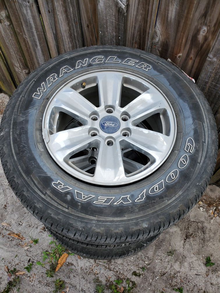 17in tires ford f150 stocks