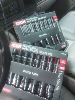 Icon Professional Impact Swivel Socket Set
