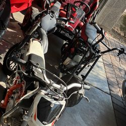 Minibike Go Kart In Dirt Bike 