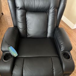 Recliner with Power Lift, Heat and Massage