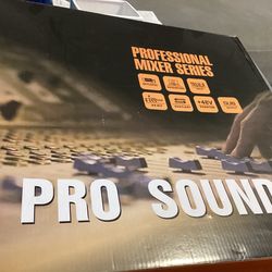 Pro DJ Mixer 8-Channel Audio Console - Bluetooth/USB Streaming, 48V Ph