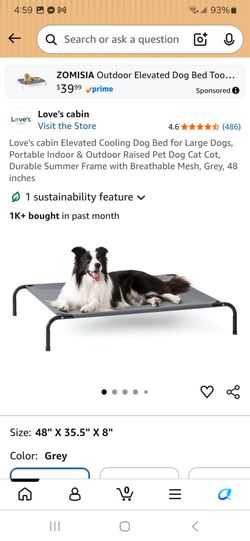 Dog bed for large dog new in box pick up in Pomona $40