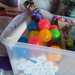 20 Foam Glow Sticks Light Up Multi Settings 16 Lightup Balls And 16+ Glow Bracelets + 5 Glow Rings