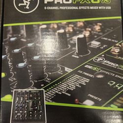 Pro FX6 v3 6 Channel Professional Effects Mixer