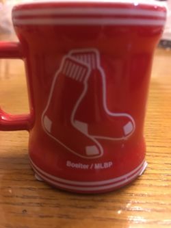 Boston Red Sox shot glass